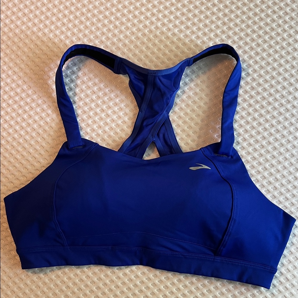 Brooks Cobalt Blue Sports Bra, 38C